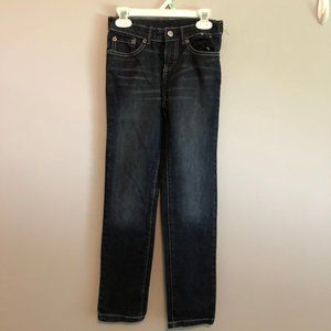 Gymboree Merry & Bright 8 Dark wash 5 pocket jeans